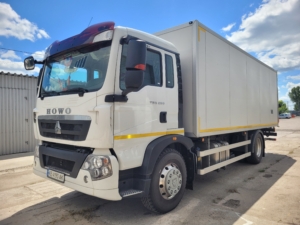 HOWO T5G 280 фургон з гідробортом