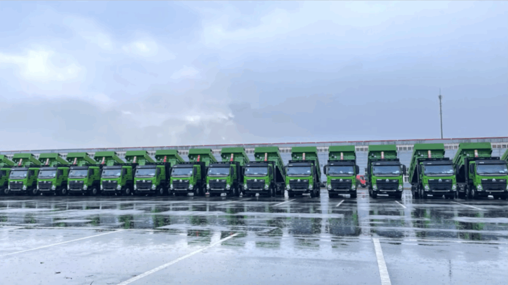 Електричні самоскиди HOWO