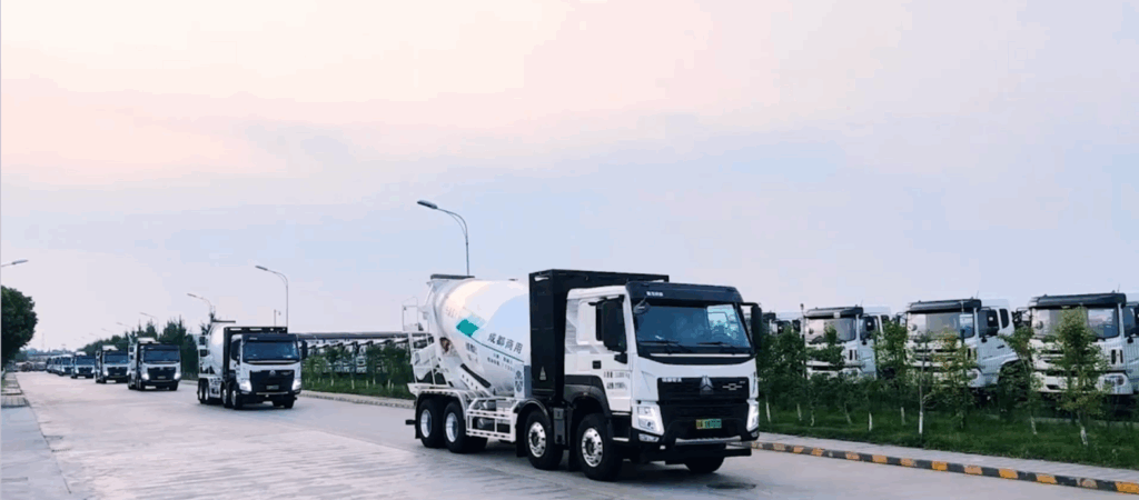 Електричний бетономіквер HOWO